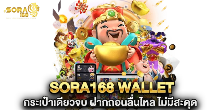 sora168 wallet กระเป๋าเดียวจบ
