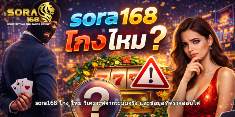 sora168 โกง ไหม